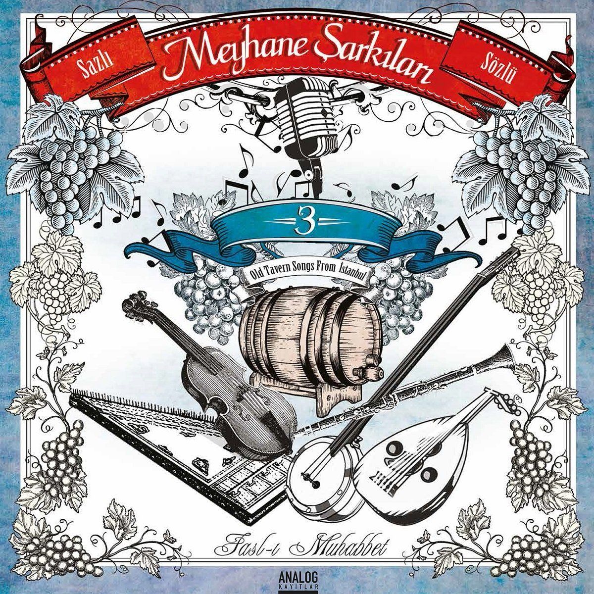 MEYHANE ŞARKILARI 3 - SAZLI SÖZLÜ (LP)