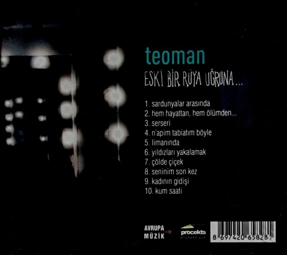 TEOMAN - ESKİ BİR RÜYA UĞRUNA... (CD) (2015)