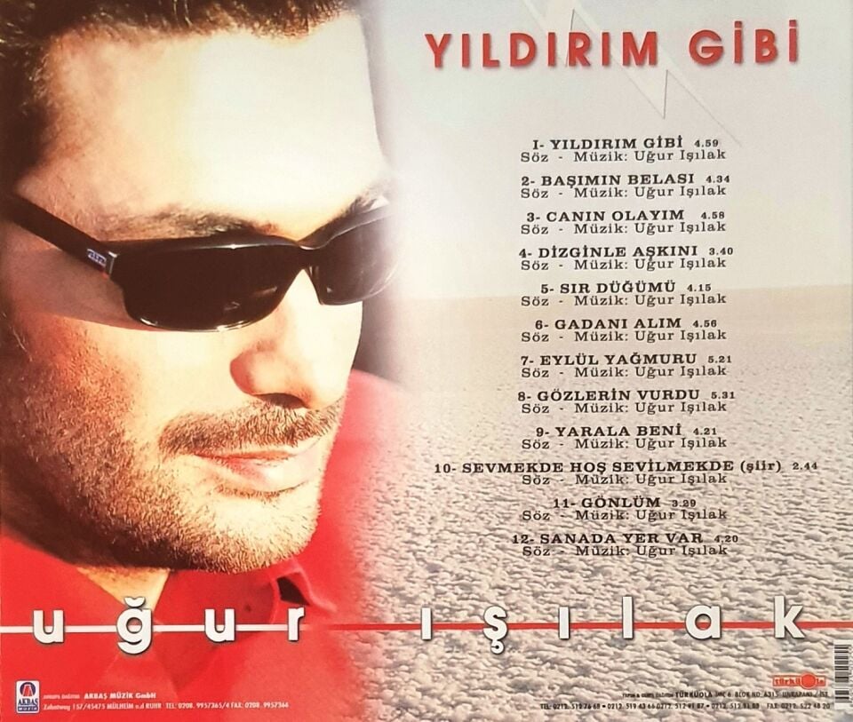UĞUR IŞILAK - YILDIRIM GİBİ (CD) (2001)