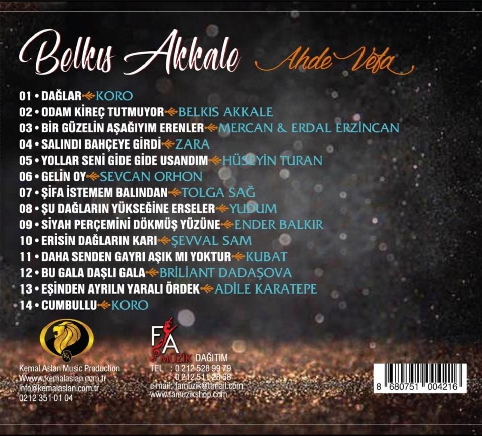 BELKIS AKKALE - AHDE VEFA