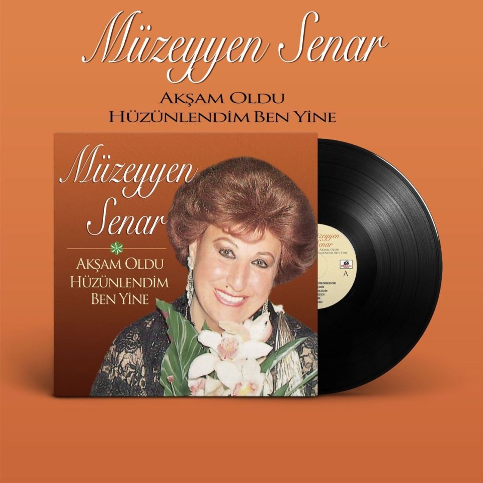 MÜZEYYEN SENAR - AKŞAM OLDU HÜZÜNLENDİM BEN YİNE (LP)