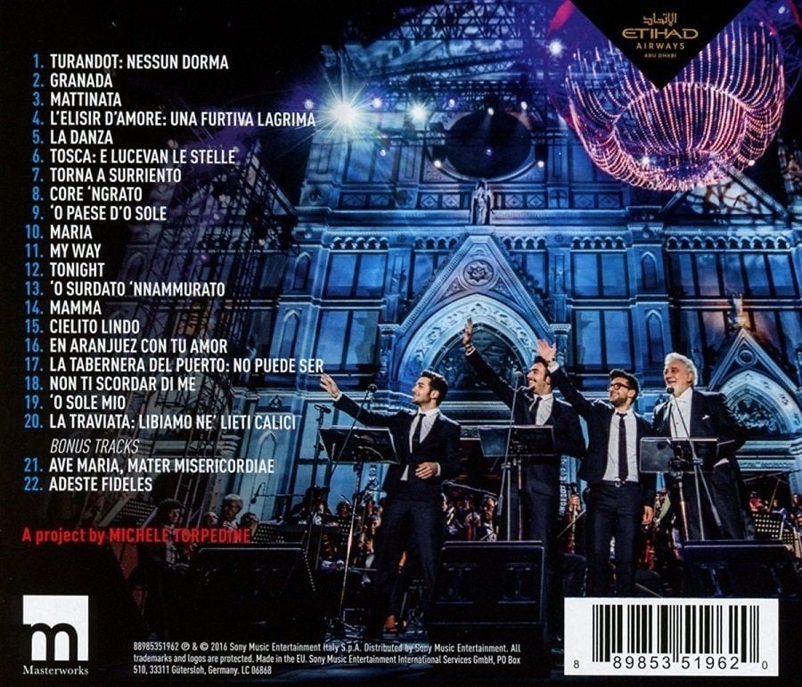 IL VOLO - NOTTE MAGICA (A TRIBUTE TO THE THREE TENORS WITH PLACIDO DOMINGO) (CD)