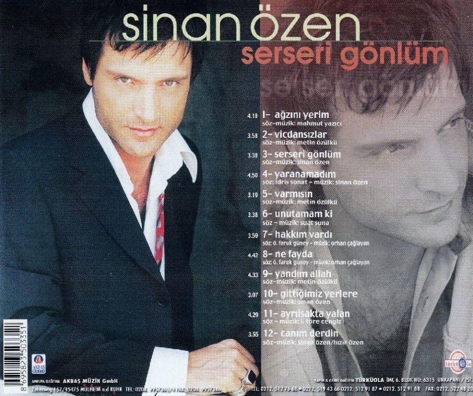 SİNAN ÖZEN - SERSERİ GÖNLÜM