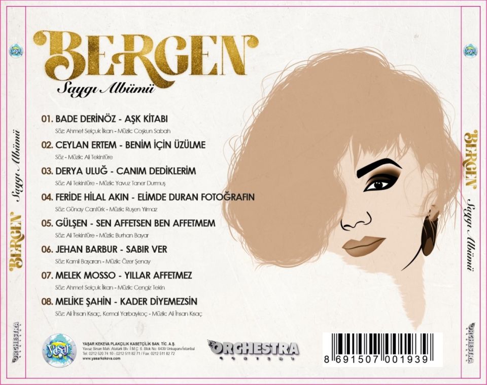 BERGEN - SAYGI ALBÜMÜ (CD)