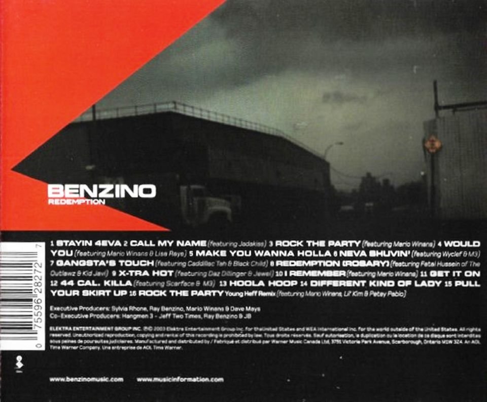 BENZINO - REDEMPTION (CD) (2003)