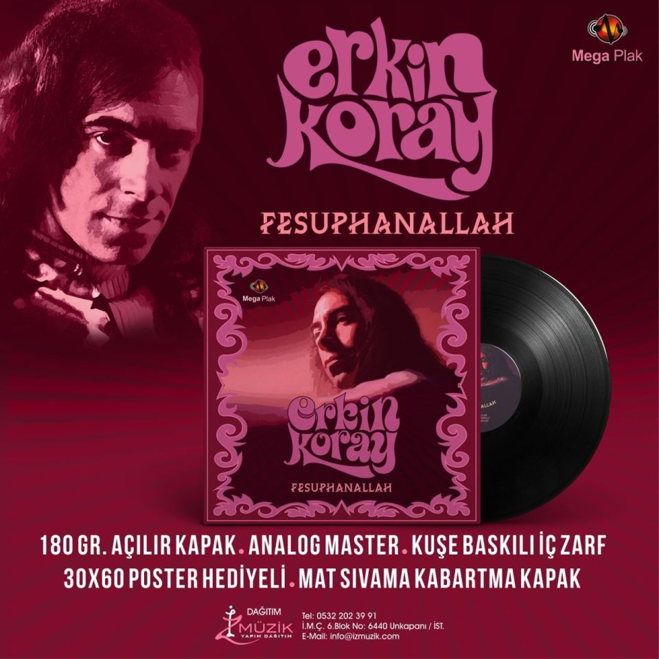 ERKİN KORAY - FESUPHANALLAH (LP)