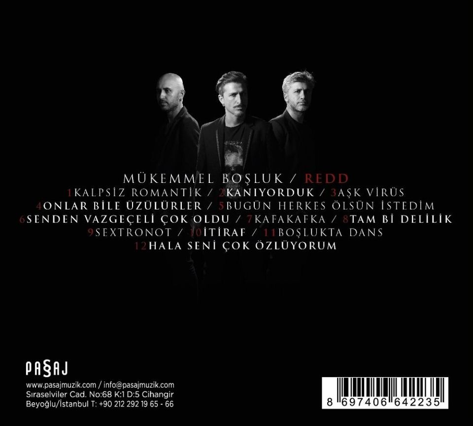REDD - MÜKEMMEL BOŞLUK (CD) (2016)
