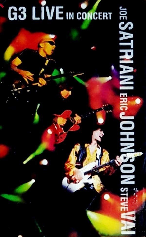 JOE SATRIANI, ERIC JOHNSON, STEVE VAI - G3 LIVE IN CONCERT (MC)