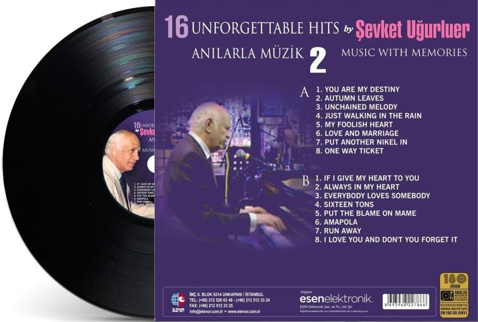 ŞEVKET UĞURLUER - ANILARLA MÜZİK VOL.2 (LP)