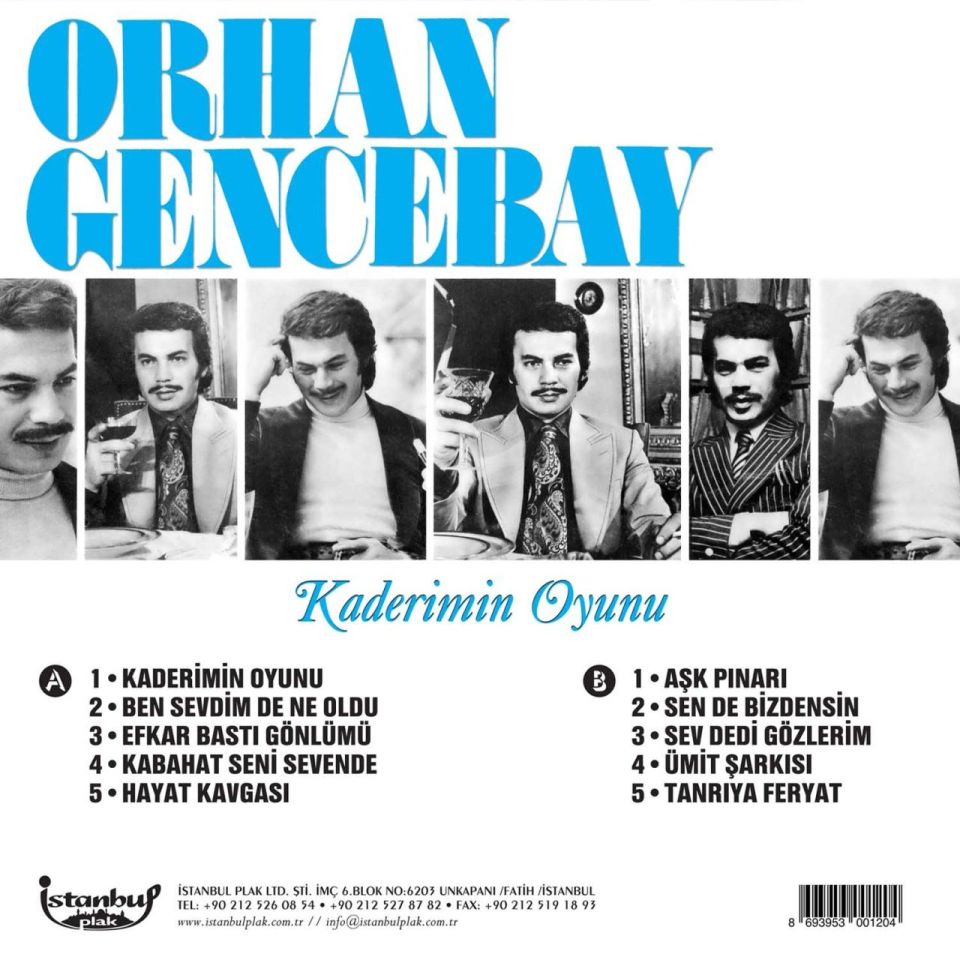ORHAN GENCEBAY - KADERİMİN OYUNU (LP)