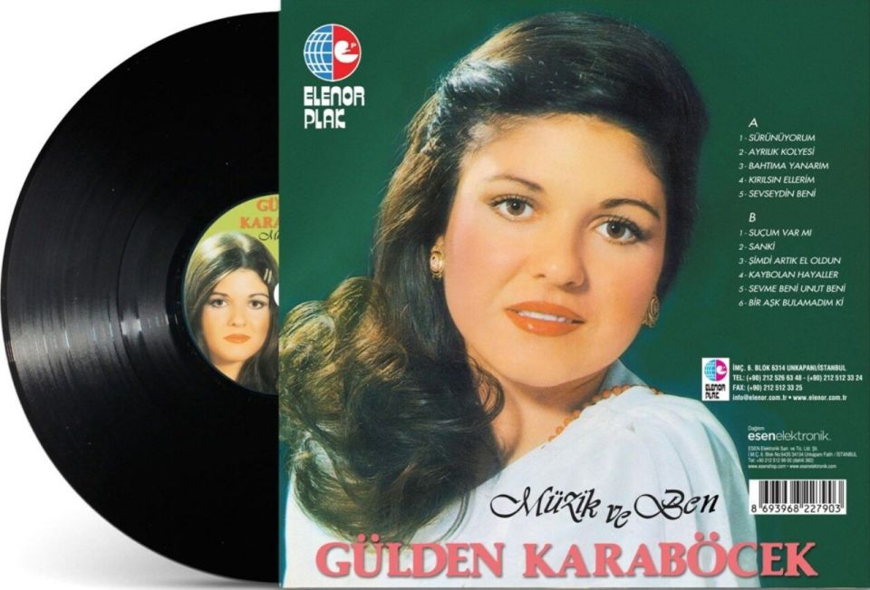 GÜLDEN KARABÖCEK - MÜZİK VE BEN (LP)