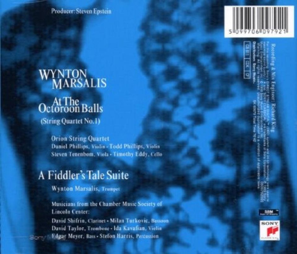 WYNTON MARSALIS - AT THE OCTOROON BALLS (CD) (1999)