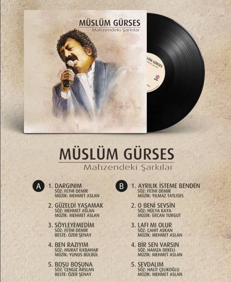 MÜSLÜM GÜRSES - MAHZENDEKİ ŞARKILAR (LP)