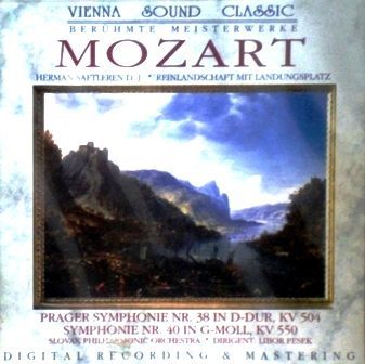 MOZART WOLFGANG AMADEUS - PRAGER SYMPHONIE NR.38 D-DUR KV 504 SYMPHONIE NR.40 IN G-MOLL, KV 550