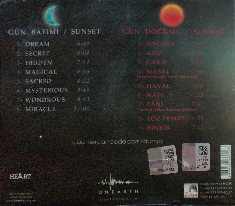 MERCAN DEDE - DÜNYA (CD)