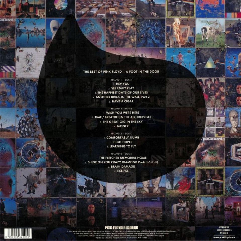 PINK FLOYD - A FOOT IN THE DOOR (THE BEST OF PINK FLOYD) (2 LP)