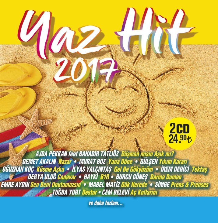 YAZ HiT 2017 - ÇEŞİTLİ SANATÇILAR (2 CD)