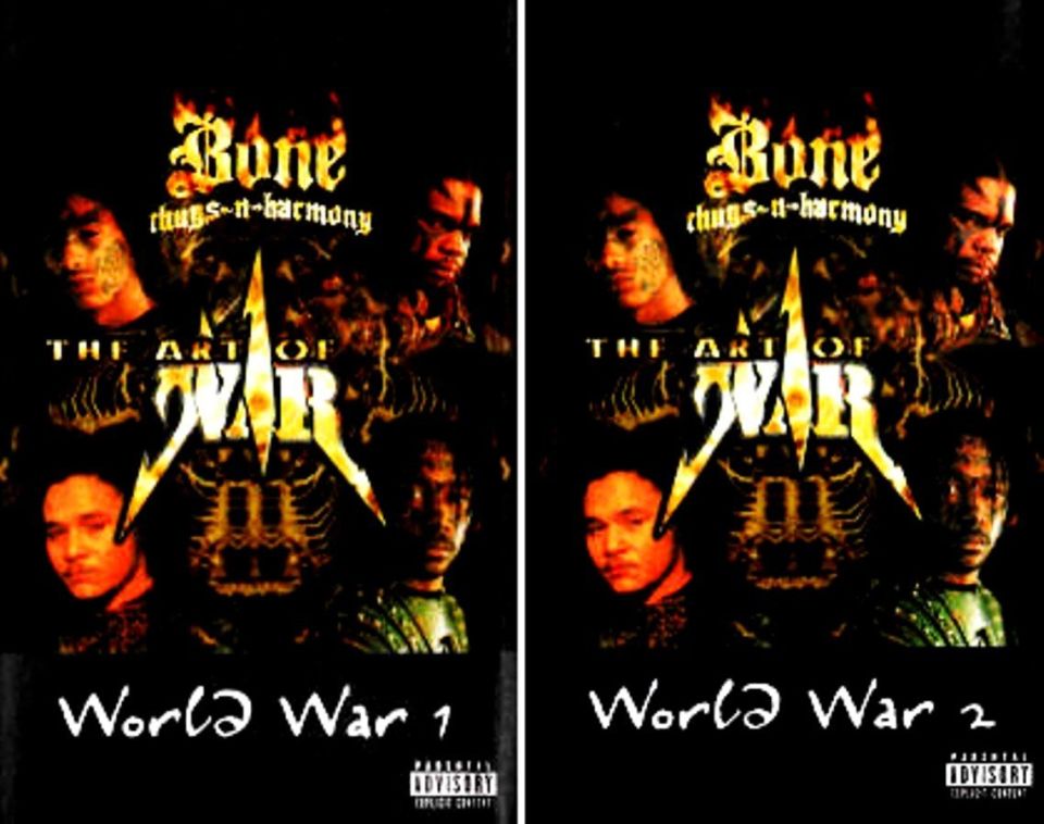 BONE THUGS-N-HARMONY - THE ART OF WAR - VOL.1+2 (MC)