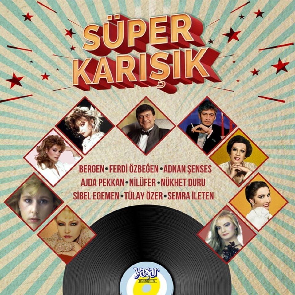SÜPER KARIŞIK - ÇEŞİTLİ SANATÇILAR (LP)