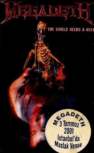 MEGADETH - THE WORLD NEEDS A HERO (MC)