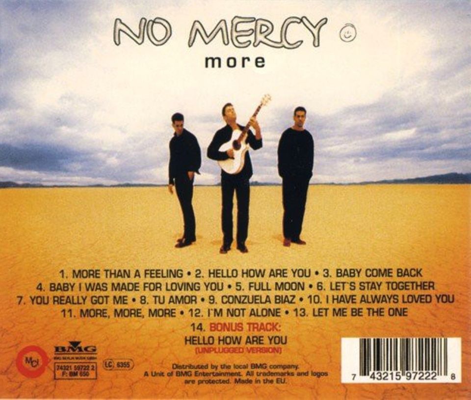 NO MERCY - MORE (CD)