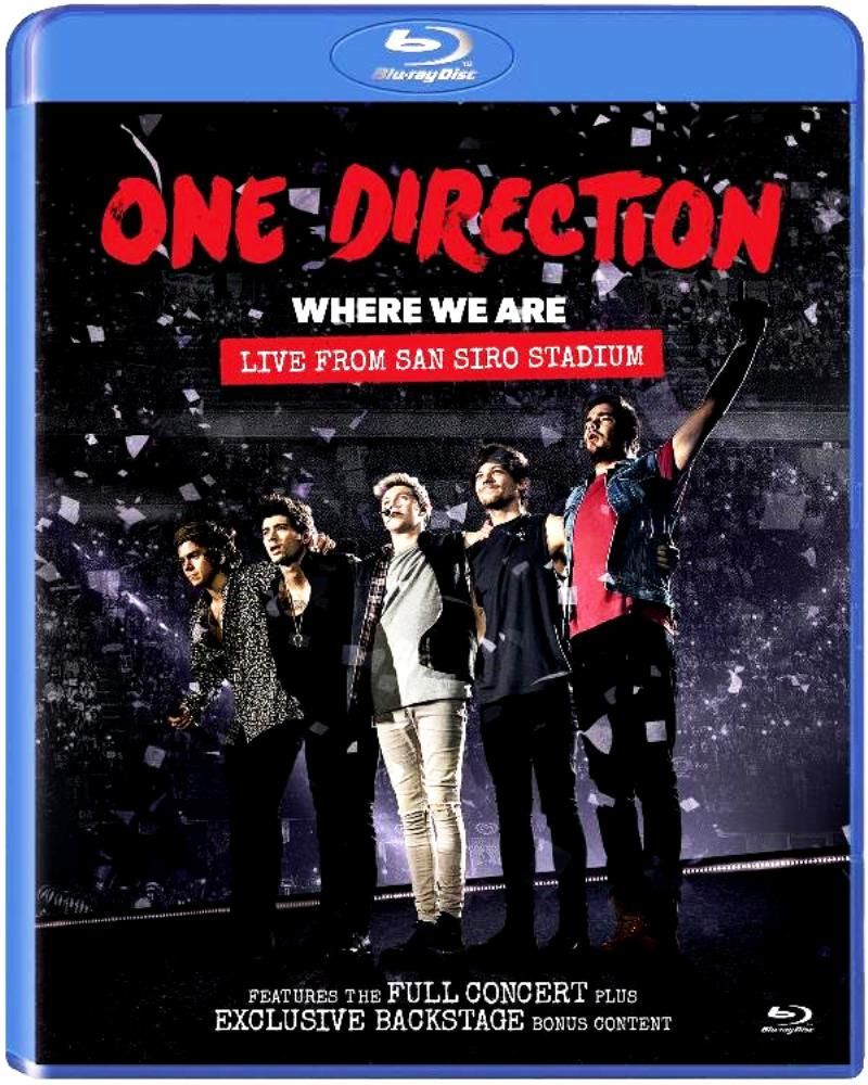 ONE DIRECTION - WHERE WE ARE LIVE FROM SAN SIRO STADIUM (BLU-RAY)