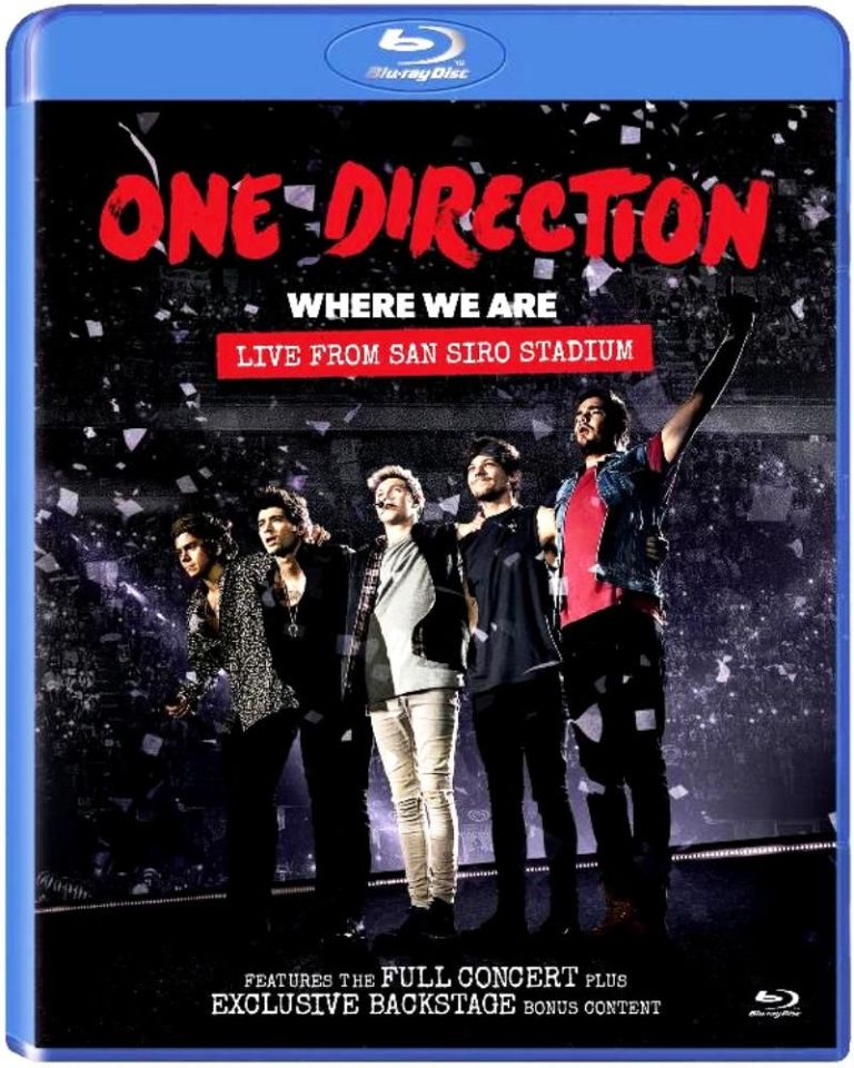 ONE DIRECTION - WHERE WE ARE LIVE FROM SAN SIRO STADIUM (BLU-RAY)