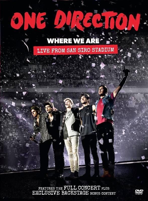 ONE DIRECTION - WHERE WE ARE LIVE FROM SAN SIRO STADIUM (DVD)