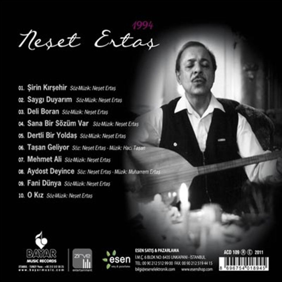 NEŞET ERTAŞ - NEŞET ERTAŞ 1994