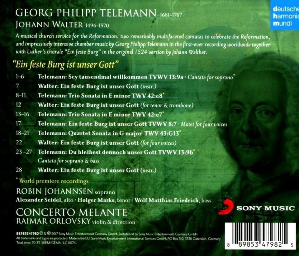 CONCERTO MELANTE - EIN FESTE BURG IST UNSER GOTT
