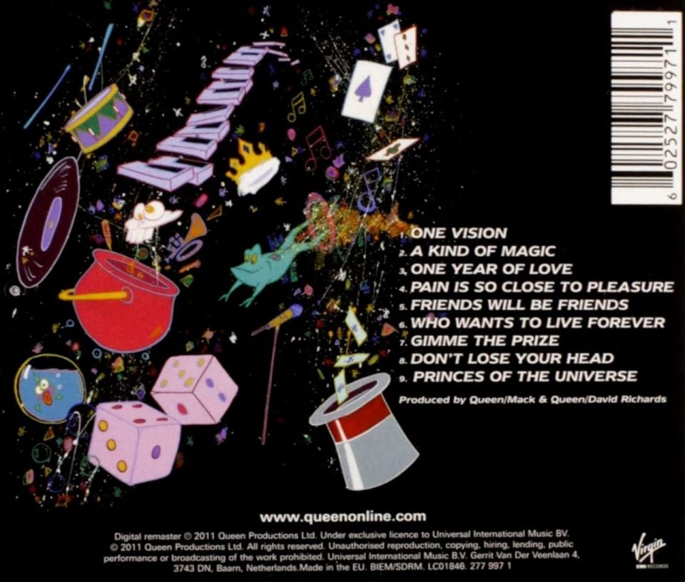 QUEEN - A KIND OF MAGIC (2011 REMA
