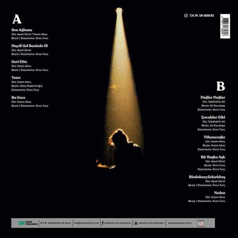 SEZEN AKSU - SEN AĞLAMA (LP)