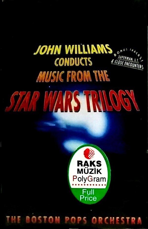 JOHN WILLIAMS & BOSTON POPS ORCHESTRA - STAR WARS TRILOGY (MC)