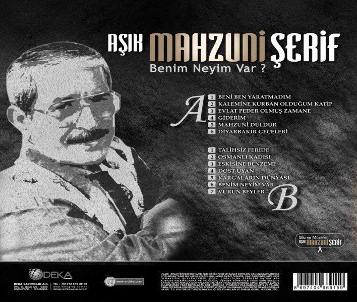 AŞIK MAHZUNİ ŞERİF - BENİM NEYİM VAR (LP)