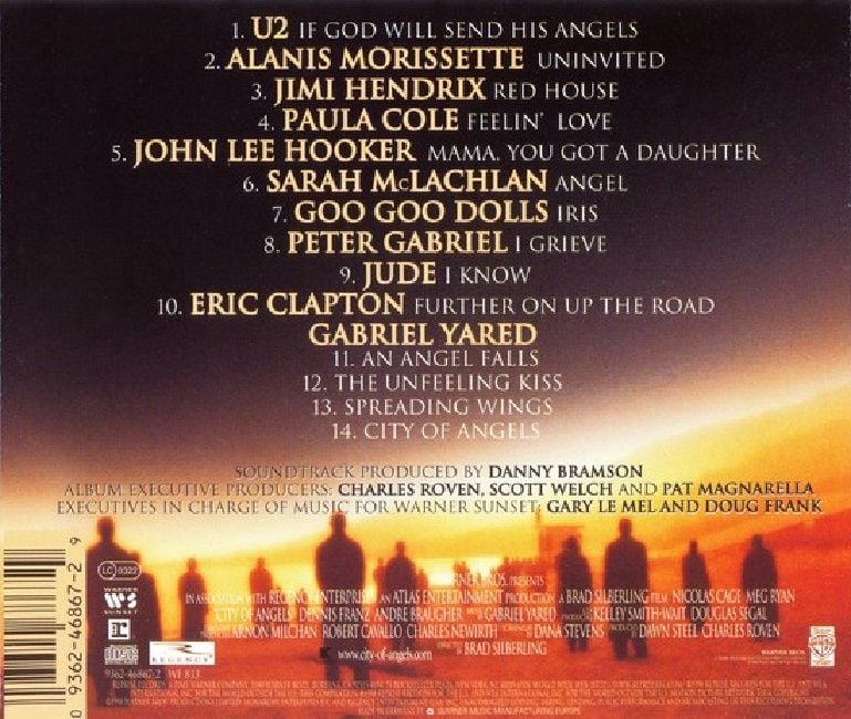 CITY OF ANGELS - SOUNDTRACK (CD) (1998)