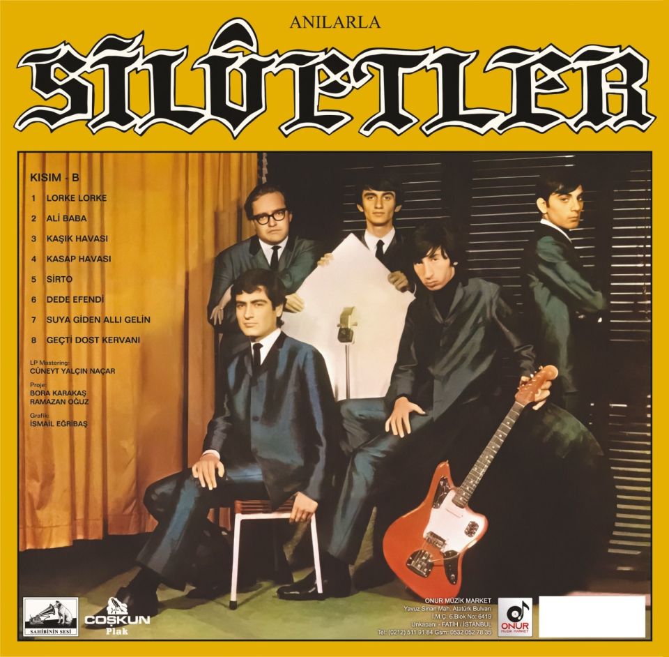 MOĞOLLAR & SİLÜETLER - ANILARLA (LP)