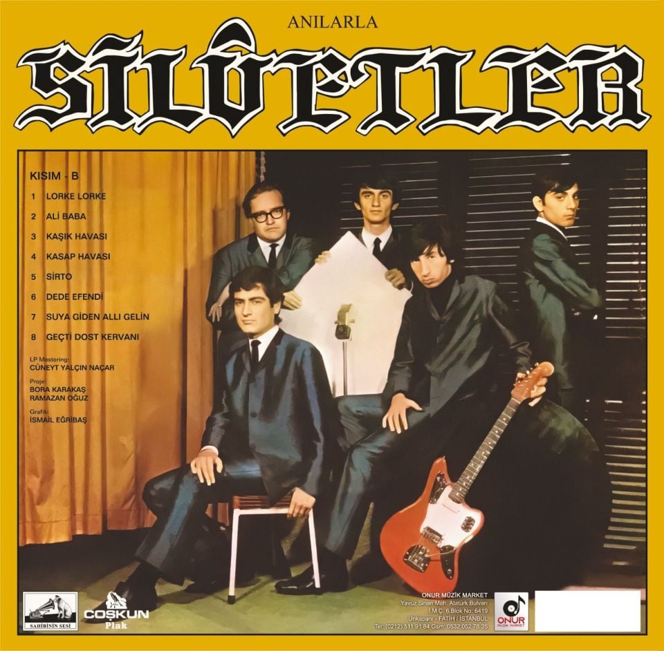 MOĞOLLAR & SİLÜETLER - ANILARLA (LP)