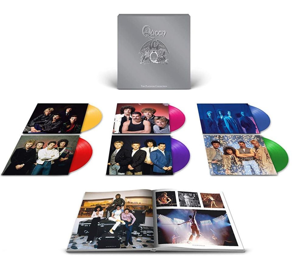QUEEN - PLATINUM COLLECTION (COLOUR) (LIMITED)  (6 LP)