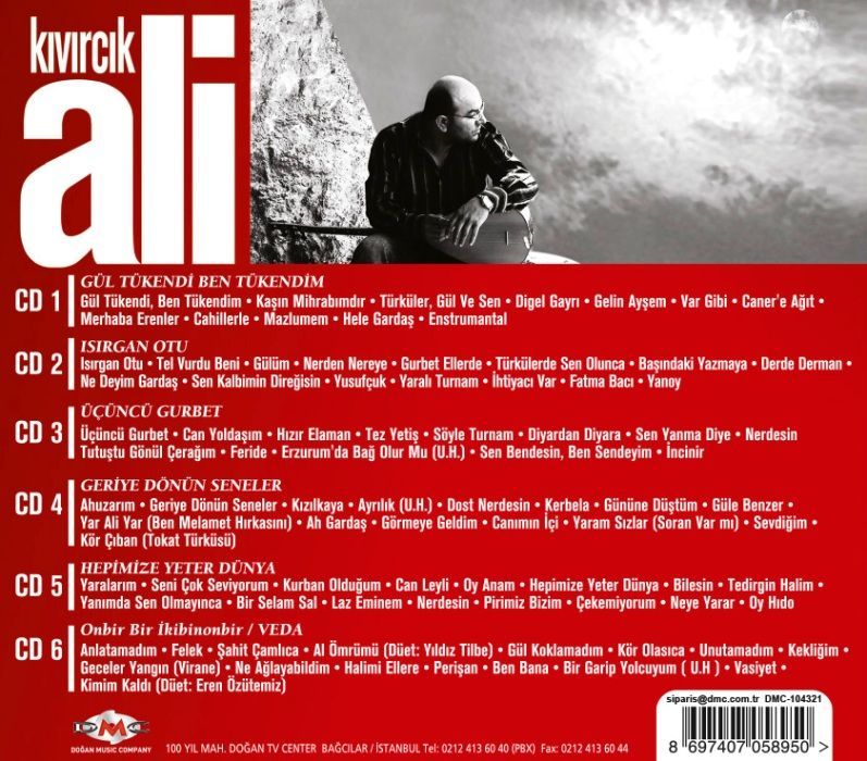 KIVIRCIK ALİ - 6'LI KOLEKSİYON (6 CD)