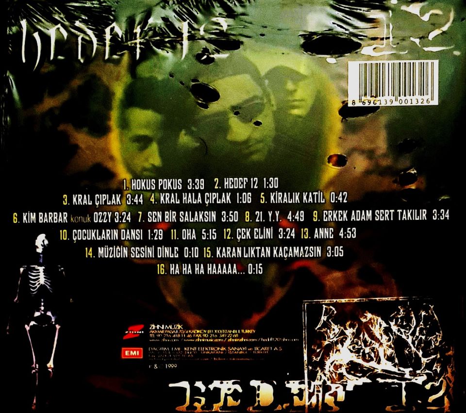 HEDEF 12 - KRAL ÇIPLAK (CD) (1999)