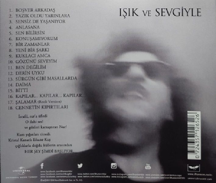 İLHAN İREM - IŞIK VE SEVGİYLE (CD) (2019)