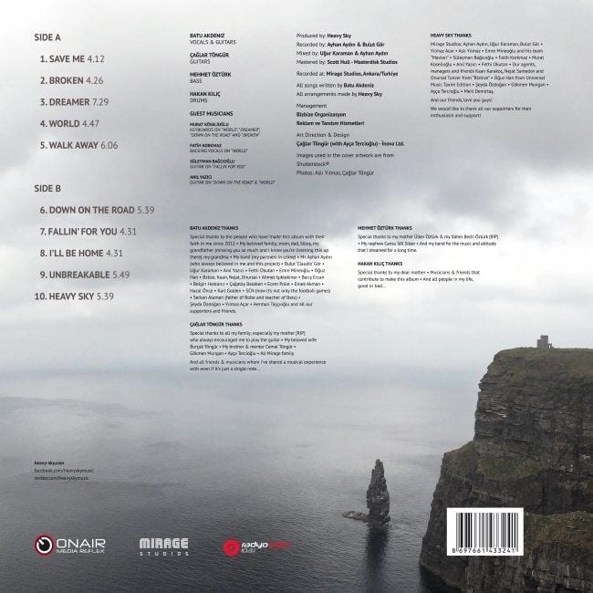 HEAVY SKY - DREAMER (LP)