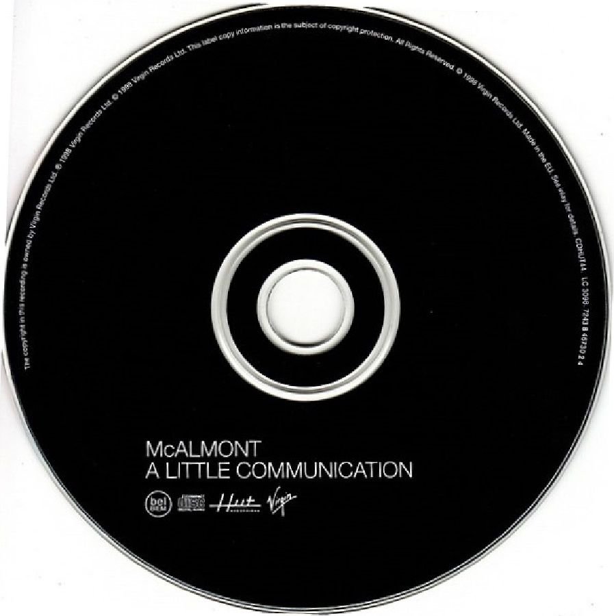 MCALMONT - A LITTLE COMMUNICATION (CD) (1998)