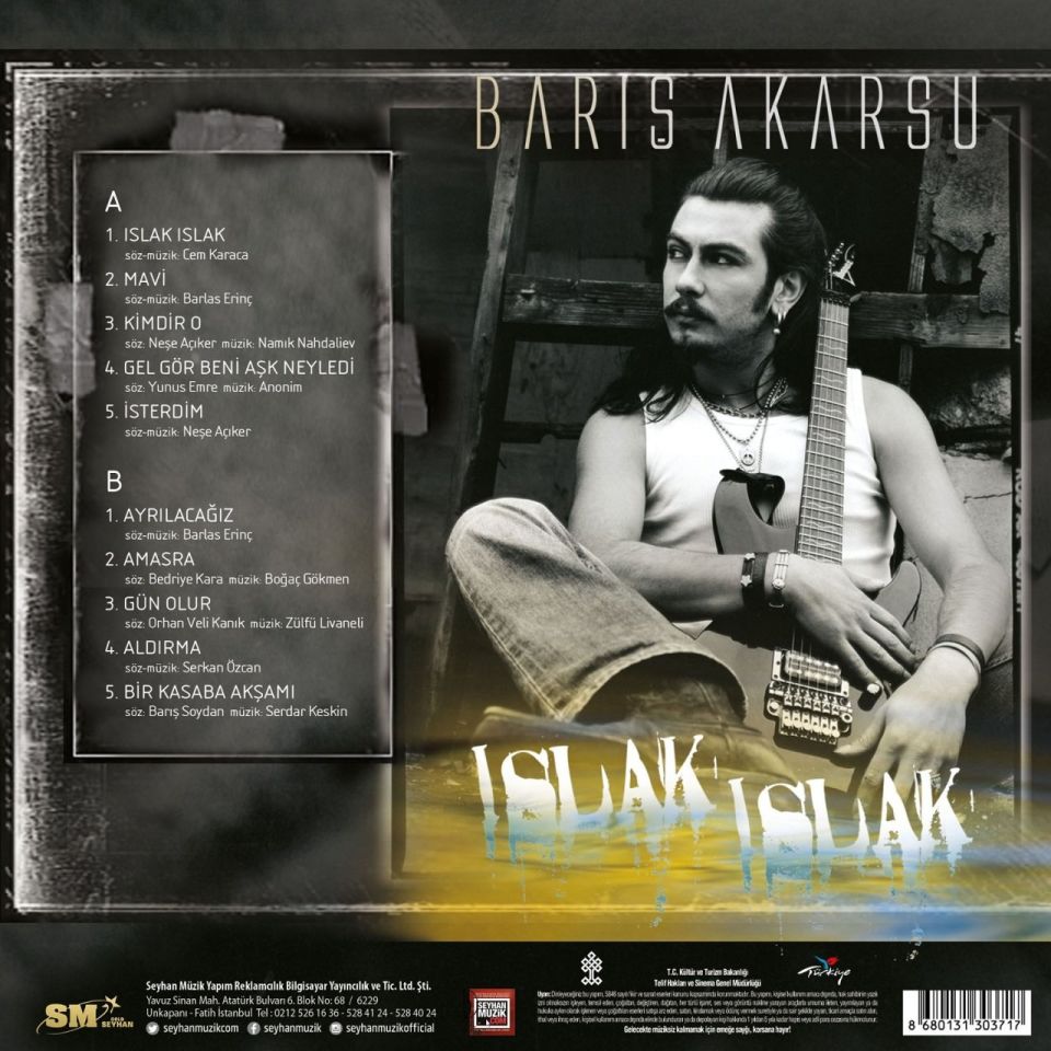 BARIŞ AKARSU - ISLAK ISLAK (LP)