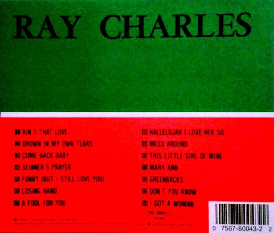 RAY CHARLES - RAY CHARLES (CD) (1997)