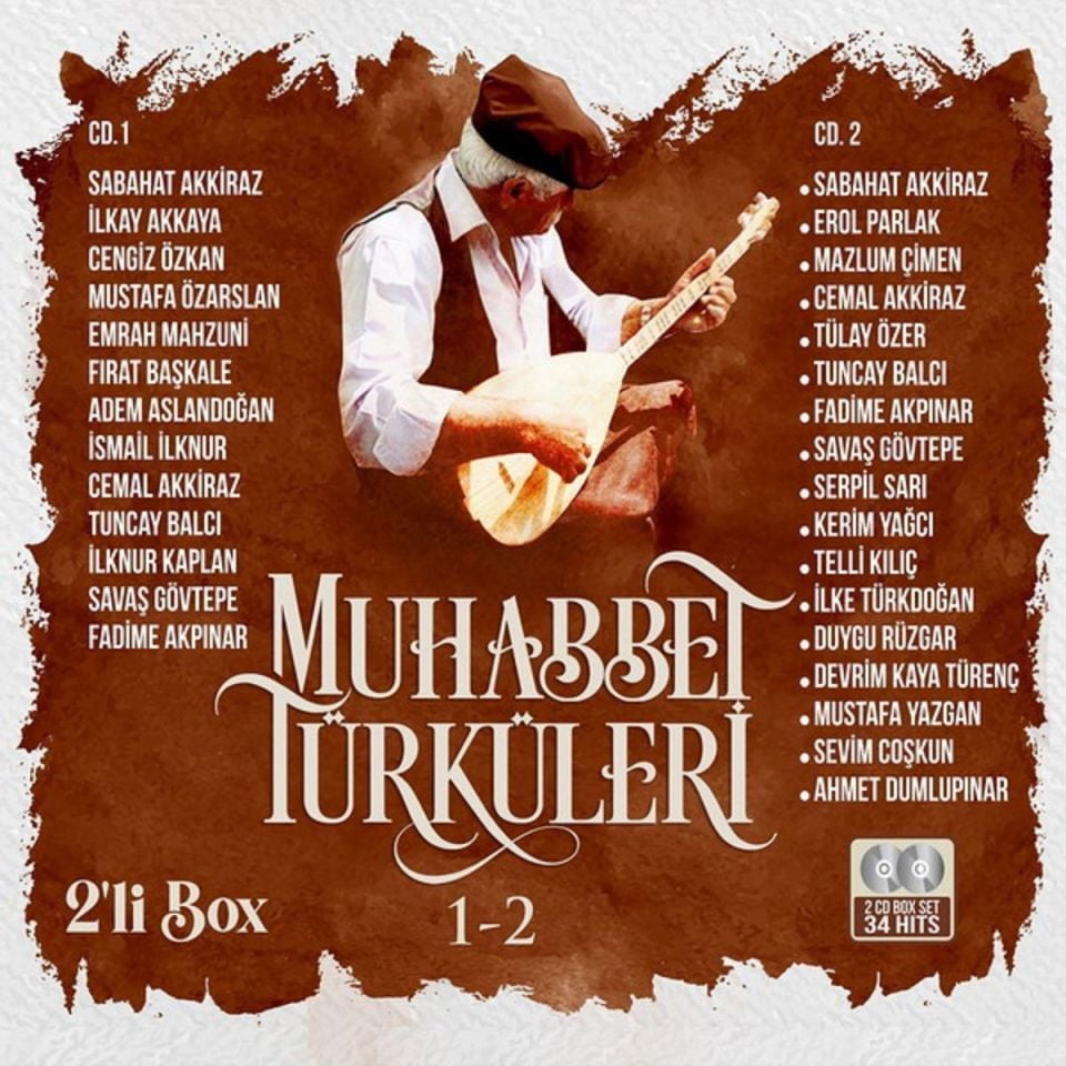 MUHABBET TÜRKÜLERİ 1 & 2 (2 Lİ BOX) (CD)