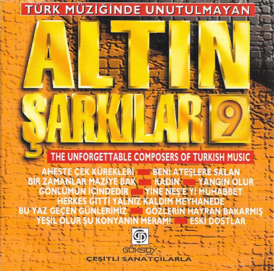 ALTIN ŞARKILAR 9 - ÇEŞİTLİ SANATÇILAR (CD) (1995)
