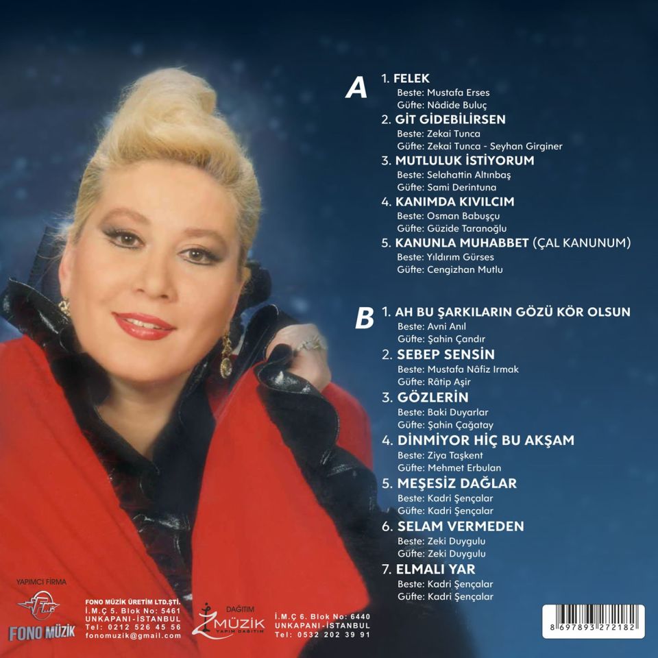 MUAZZEZ ABACI - FELEK (LP)