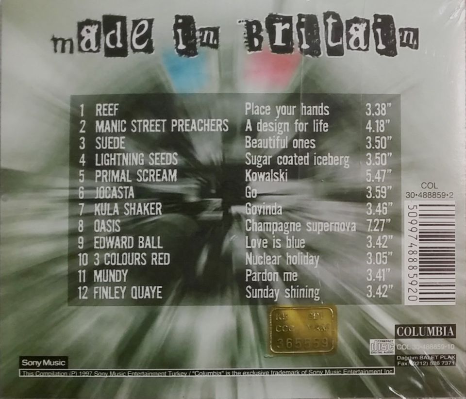 VARIOUS - MADE IN BRITAIN