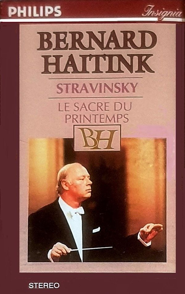 BERNARD HAITINK - STRAVINSKY / LE SACRE DU PRINTTEMPS (MC)